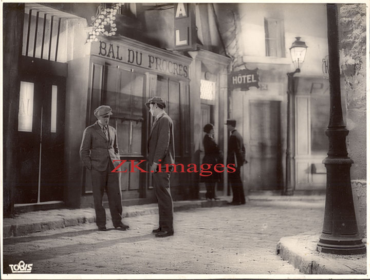 René Clair Sous Les Toits De Paris MONTMARTRE René CLAIR Décor MEERSON Rue SOUS LES TOITS DE PARIS Photo